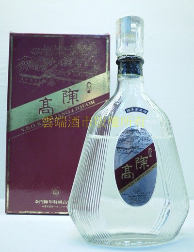 陳年金門高粱酒(舊包裝)0.6L-56度