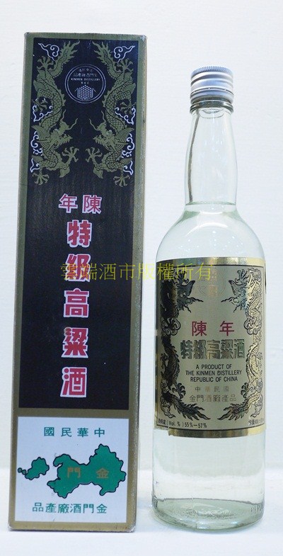 陳年特級高粱酒(黑金剛)0.6L-56度