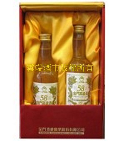 樣品酒禮盒(2入一盒)0.096L x2-58度